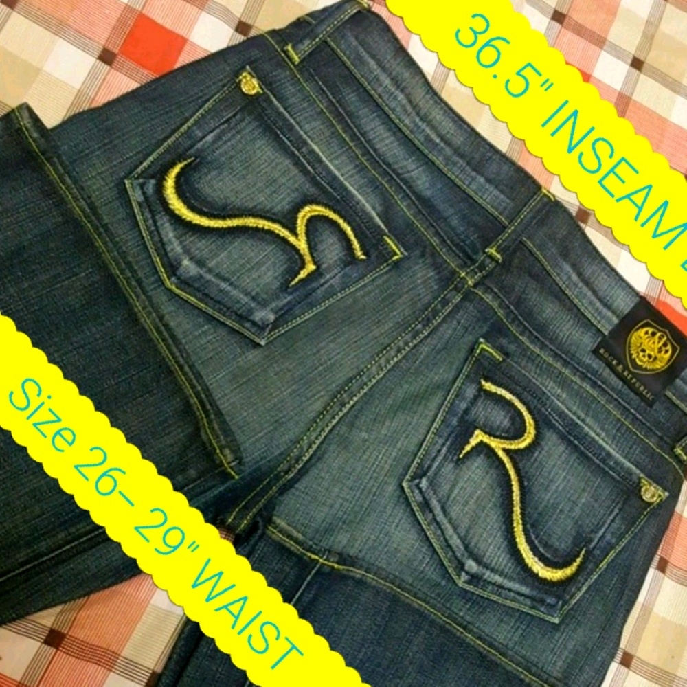 😲29"/36.5"INSEAM-😲$35🤑NWOT Rock & Republic
